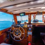 Beautiful and classic sailboat